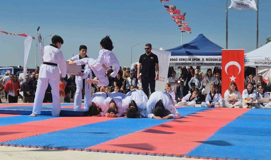 19 Mayıs Atatürk’ü Anma, Gençlik ve Spor Bayramı Tekirdağ’da düzenlenen