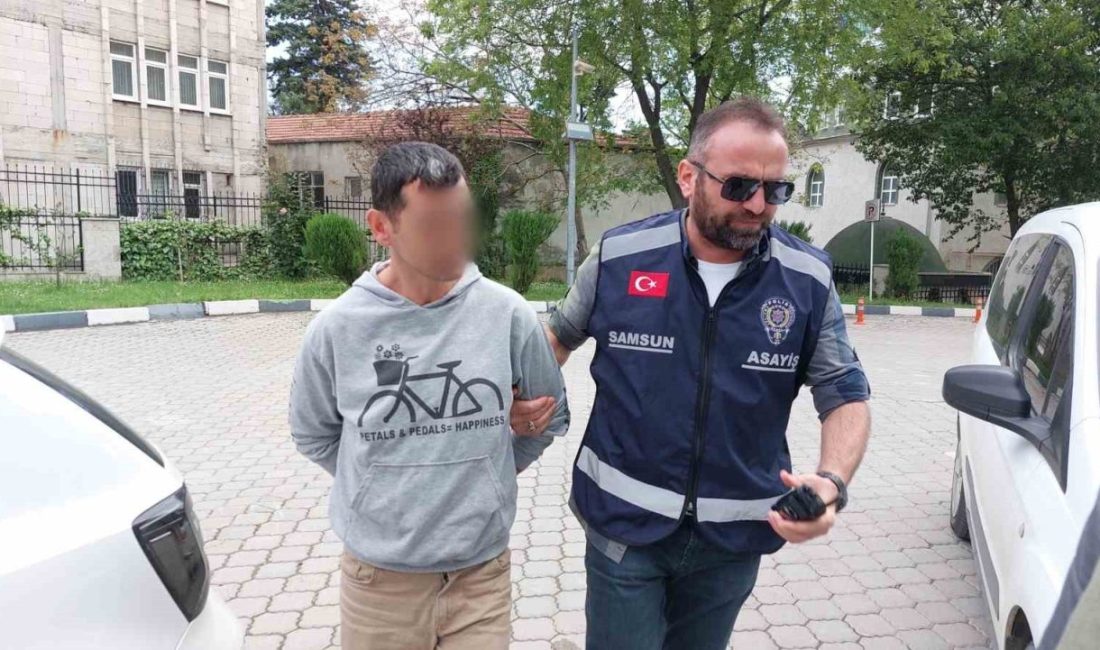 Samsun’da hırsızlık ve gasp suçlarından 20 yıl cezaevinde kalan ve
