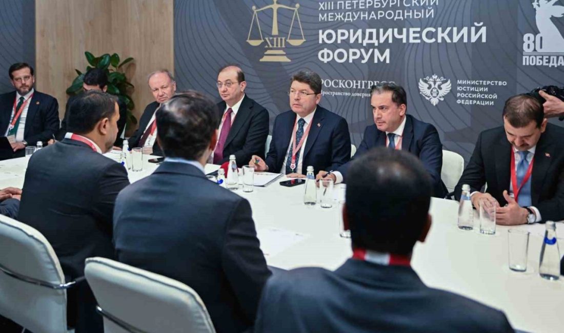 Adalet Bakanı Yılmaz Tunç, Rusya temasları kapsamında Katar Adalet Bakanı