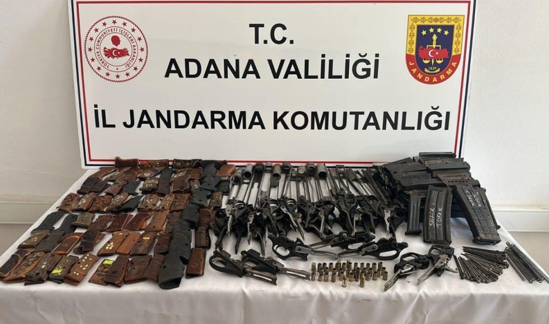Adana’da silah üretimi yapan şüpheli yakalandı Adana’nın Ceyhan ilçesinde jandarma ekipleri, yasadışı silah üreten şüpheliyi yakaladı,