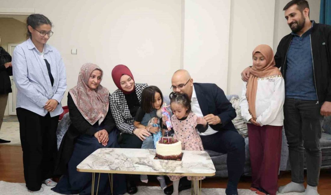 Ağrı Valisi Mustafa Koç ve eşi Neslihan Gül Koç, Engelliler