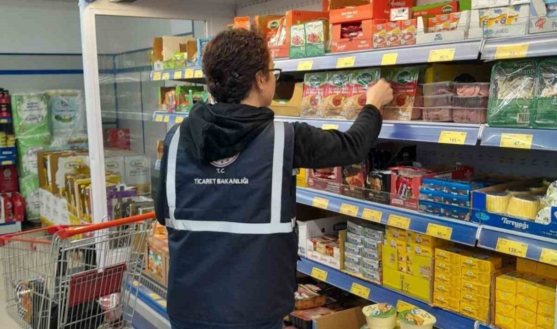 Ağrı Ticaret İl Müdürlüğü tarafından 2025 yılının ilk dört ayında