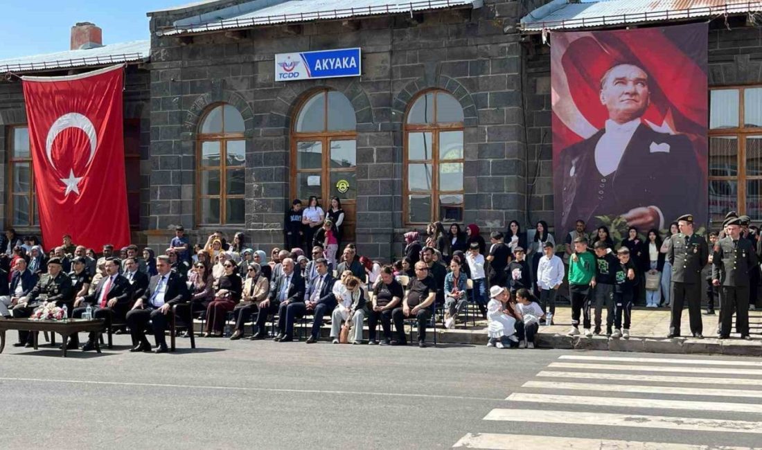 Akyaka’da 19 Mayıs coşkusu Akyaka’da 19 Mayıs Atatürk’ü Anma, Gençlik ve Spor Bayramı coşku