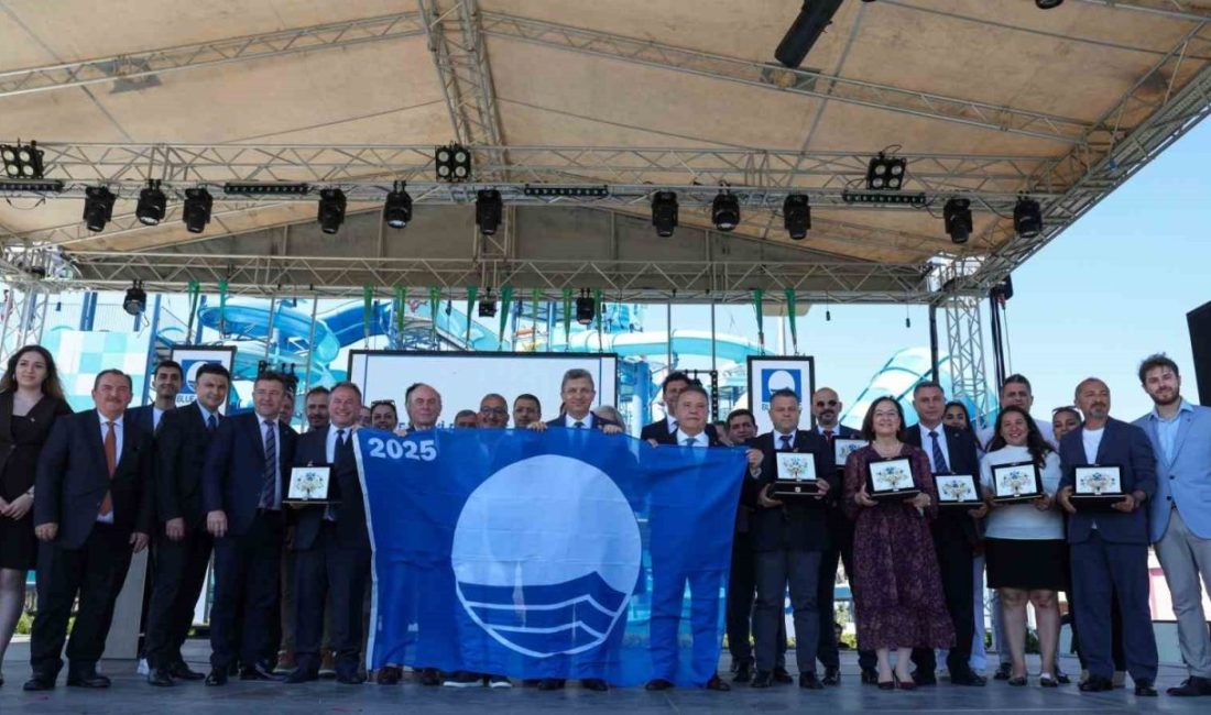 Antalya, Türkiye’nin en fazla mavi bayraklı plaja sahip ili olma