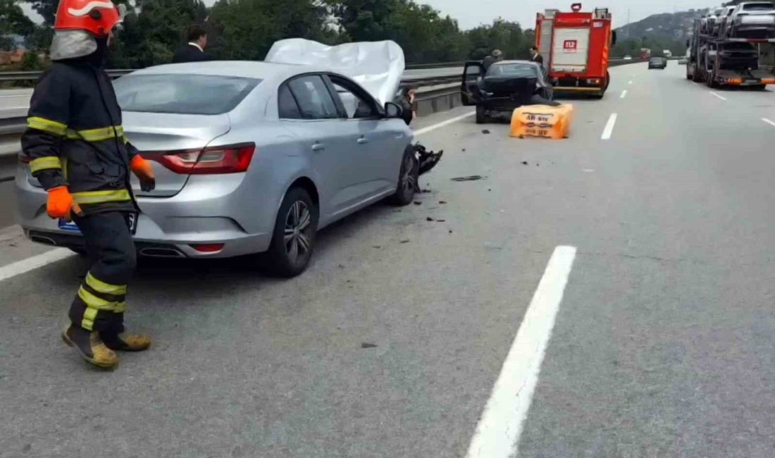 Anadolu Otoyolu’na düşen köpük zincirleme kazaya sebep oldu: 3 yaralı Anadolu Otoyolu Sakarya geçişinde tırdan yola düştüğü iddia edilen köpük,