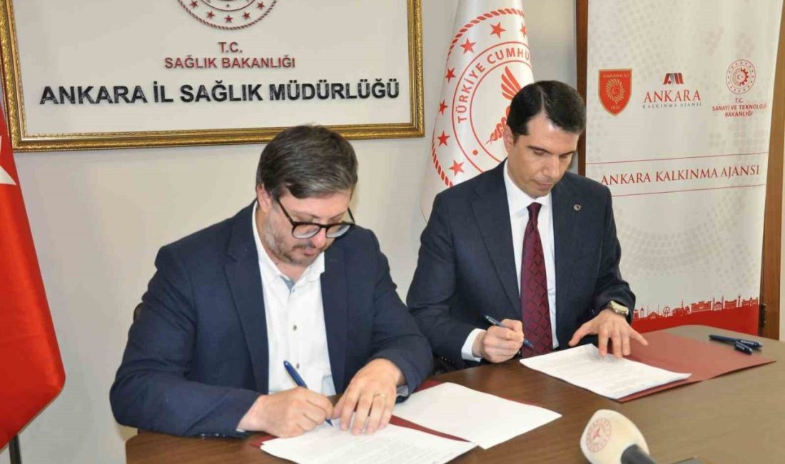 Ankara Kalkınma Ajansı ile Ankara İl Sağlık Müdürlüğü arasında ‘Bilinçli