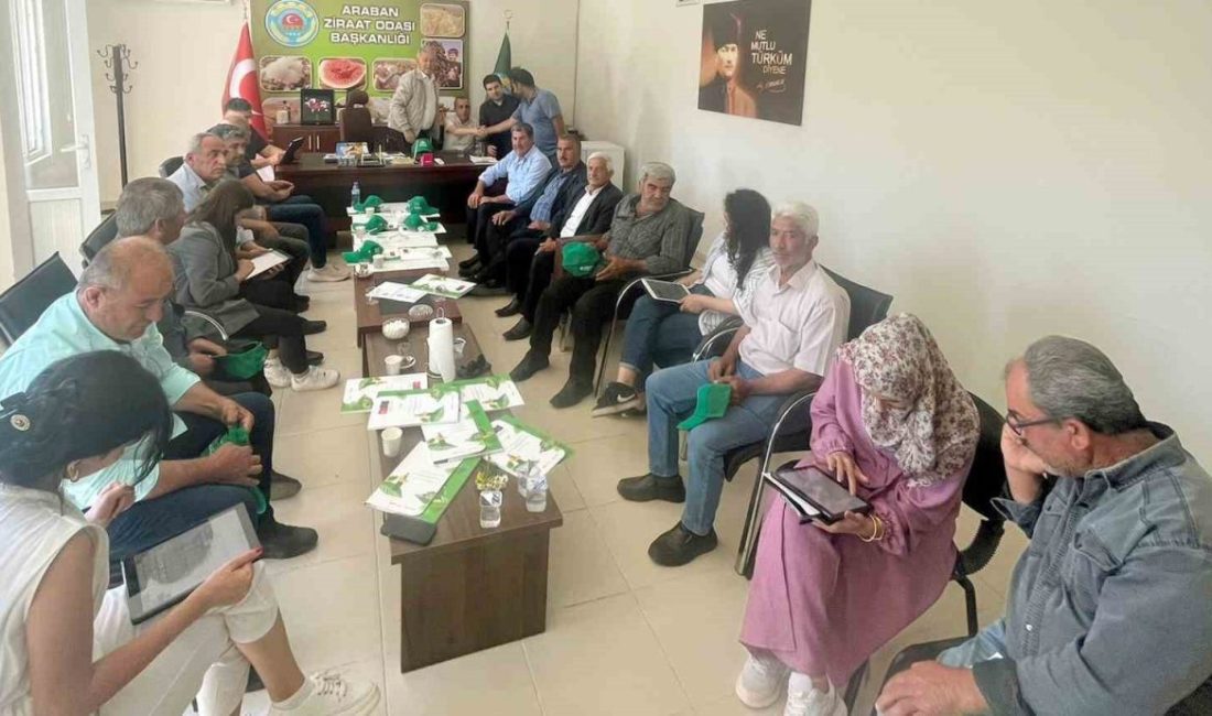 Araban’da, FESAS Projesi Bilgilendirme toplantısı yapıldı Gaziantep’in Araban ilçesinde FESAS projesi kapsamında, çiftçilerin ihtiyaçlarına uygun destek