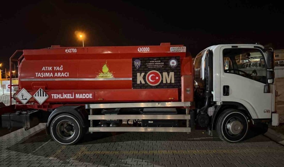 Aydın’da 4 ton atık yağ ele geçirildi Aydın’ın Efeler ilçesinde karışımlı akaryakıt üretiminde kullanılan 4 ton atık