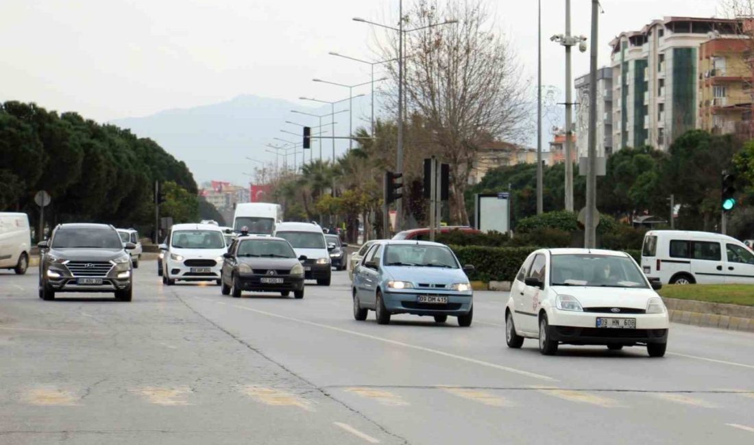 Aydın’da Nisan ayında toplam araç sayısı 636 bin 902 oldu,