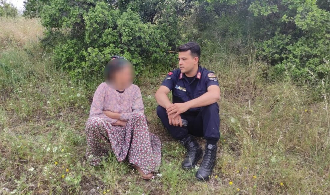 Aydın’ın Efeler ilçesinde kaybolan bir kadın, jandarma ekiplerinin çalışması sonucu