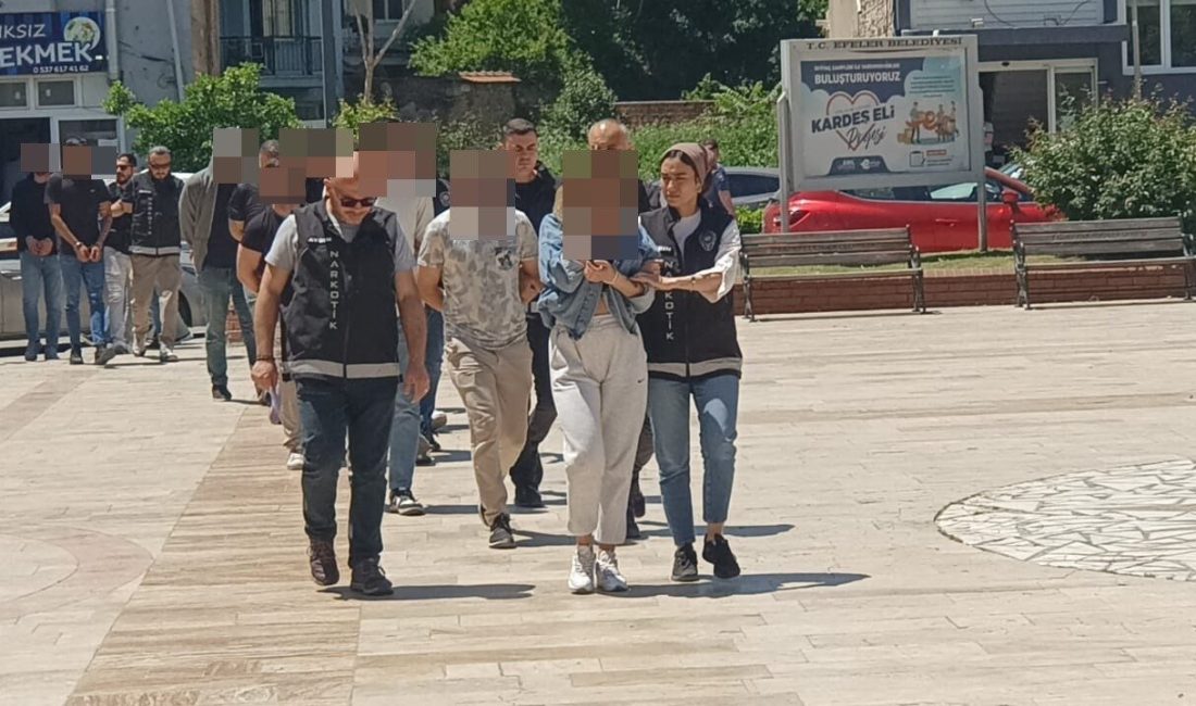 Aydın’da düzenlenen uyuşturucu operasyonunda 6 kilogram 400 gram metamfetamin ele