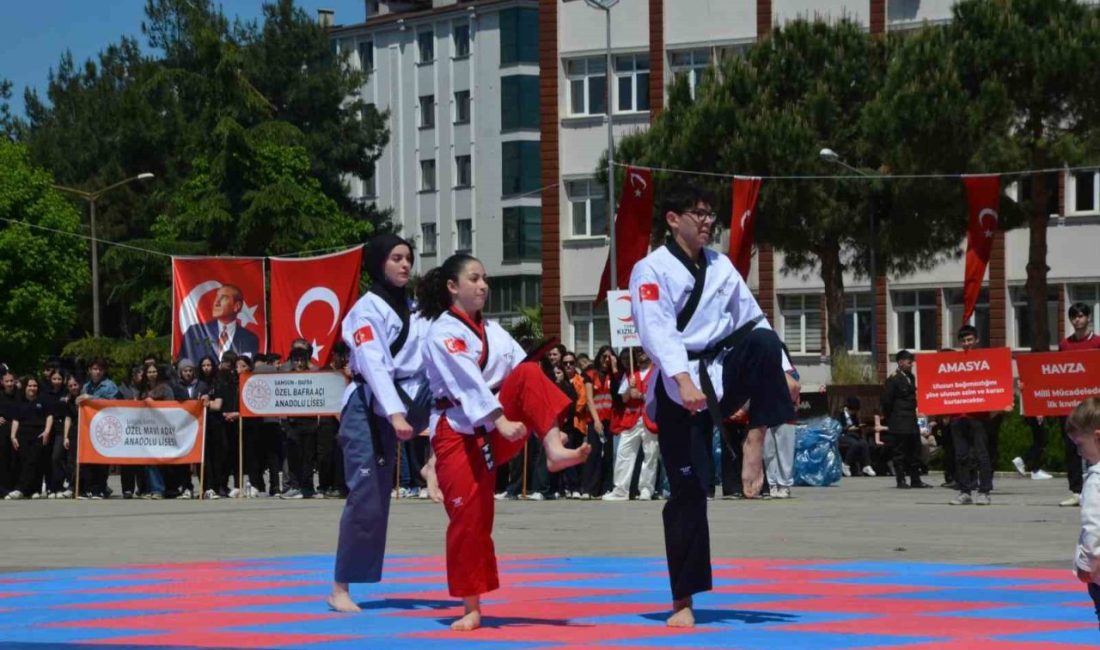 Bafra’da 19 Mayıs coşkusu Samsun’un Bafra ilçesinde, 19 Mayıs Atatürk’ü Anma, Gençlik ve Spor