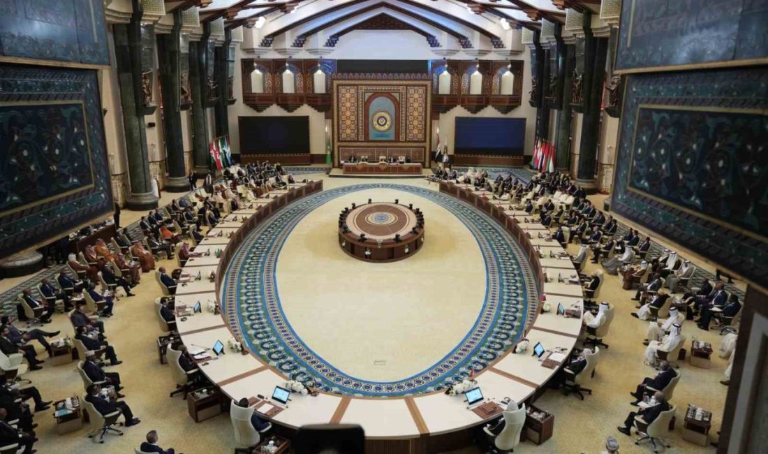Irak’ın başkenti Bağdat’ta düzenlenen Arap Birliği’nin 34. Zirvesi Sonuç Bildirisi’nde