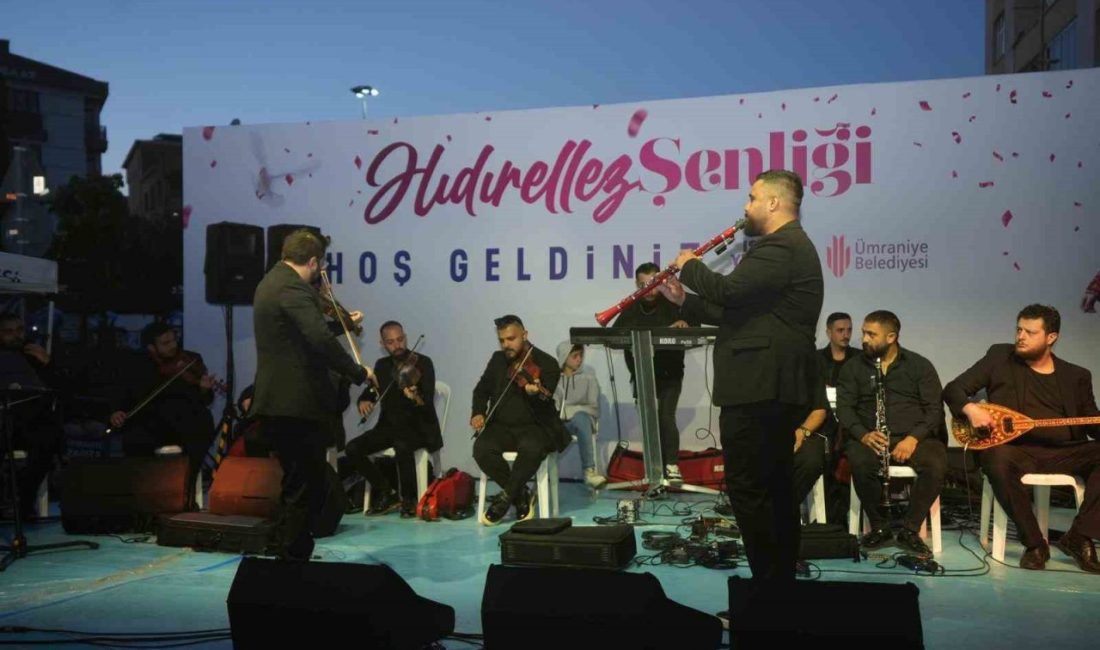 Baharın gelişini müjdeleyen Hıdırellez, Ümraniye’de büyük bir coşkuyla kutlandı. Şehit