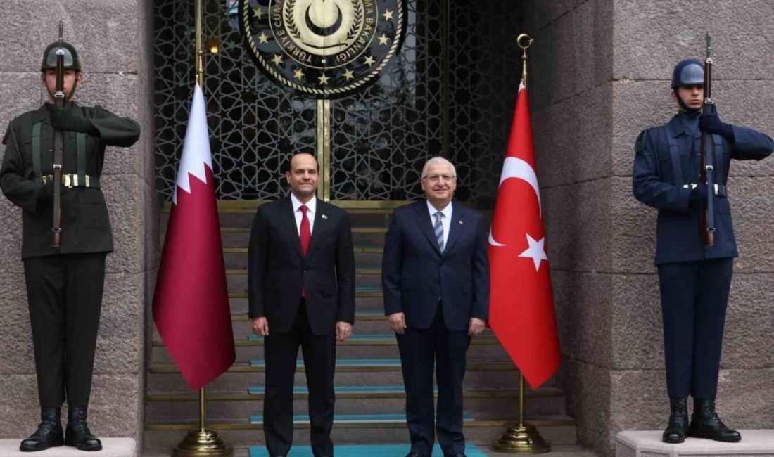 Bakan Güler Katar Savunma İşlerinden Sorumlu Devlet Bakanı Al Sani ile bir araya geldi Millî Savunma Bakanı Yaşar Güler, resmî davetlisi olarak Ankara’ya gelen