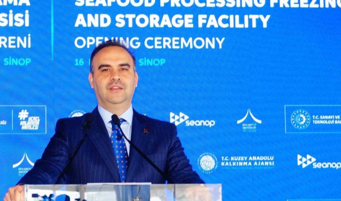 Sanayi ve Teknoloji Bakanı Mehmet Fatih Kacır, “Son 22 yılda