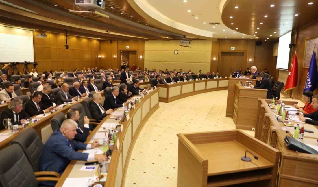 BUSKİ Genel Müdürlüğü Genel Kurulu’nda konuşan Bursa Büyükşehir Belediye Başkanı