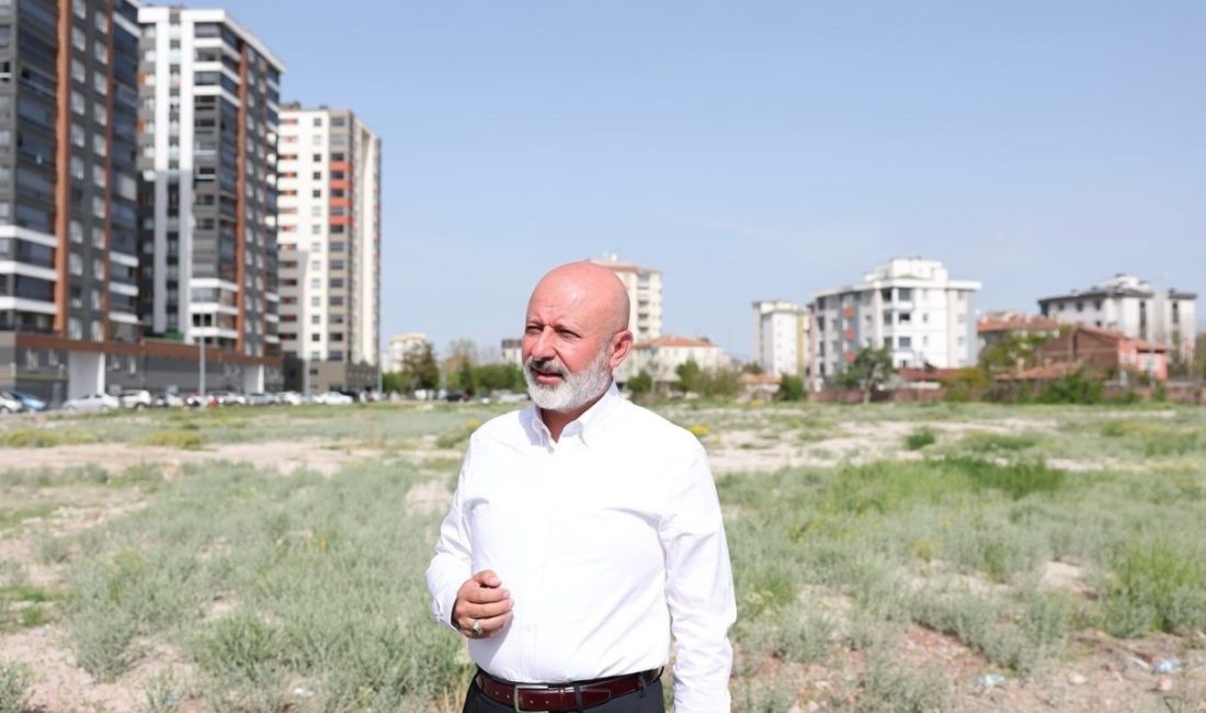 Kocasinan Belediye Başkanı Ahmet Çolakbayrakdar; Seyrani Kentsel Dönüşüm Projesi kapsamında