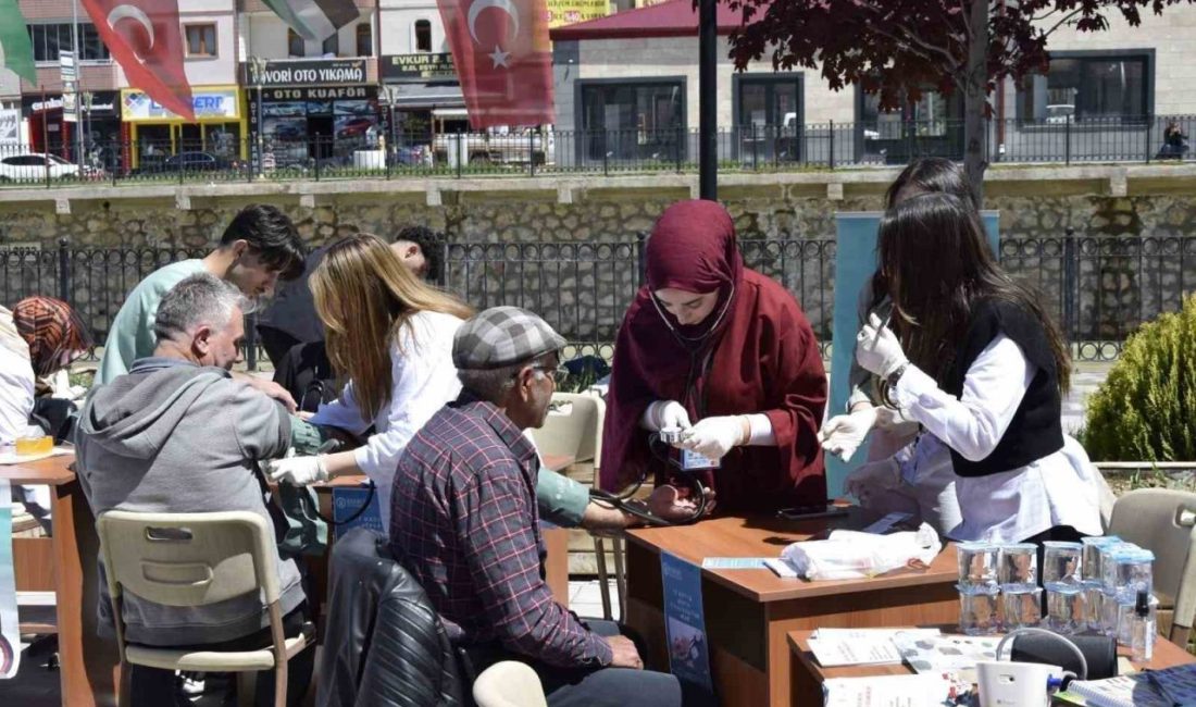 Dünya Hipertansiyon Günü dolayısıyla toplumsal farkındalığı artırmak amacıyla Şehit Nusret