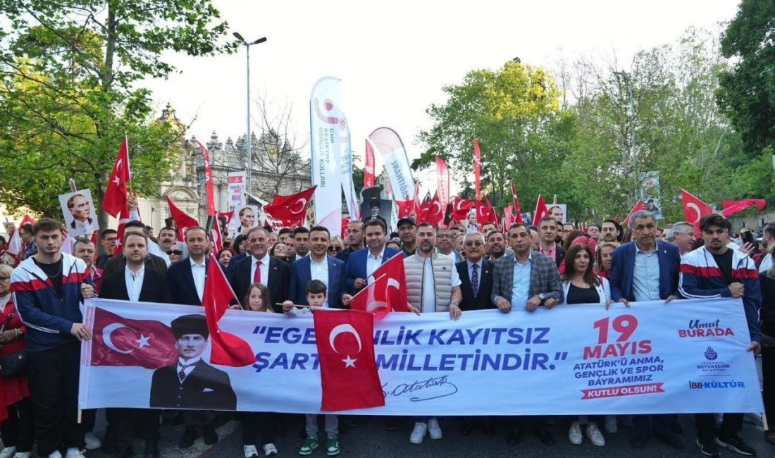 Beşiktaş Belediyesi, 19 Mayıs Atatürk’ü Anma, Gençlik ve Spor Bayramı’nı