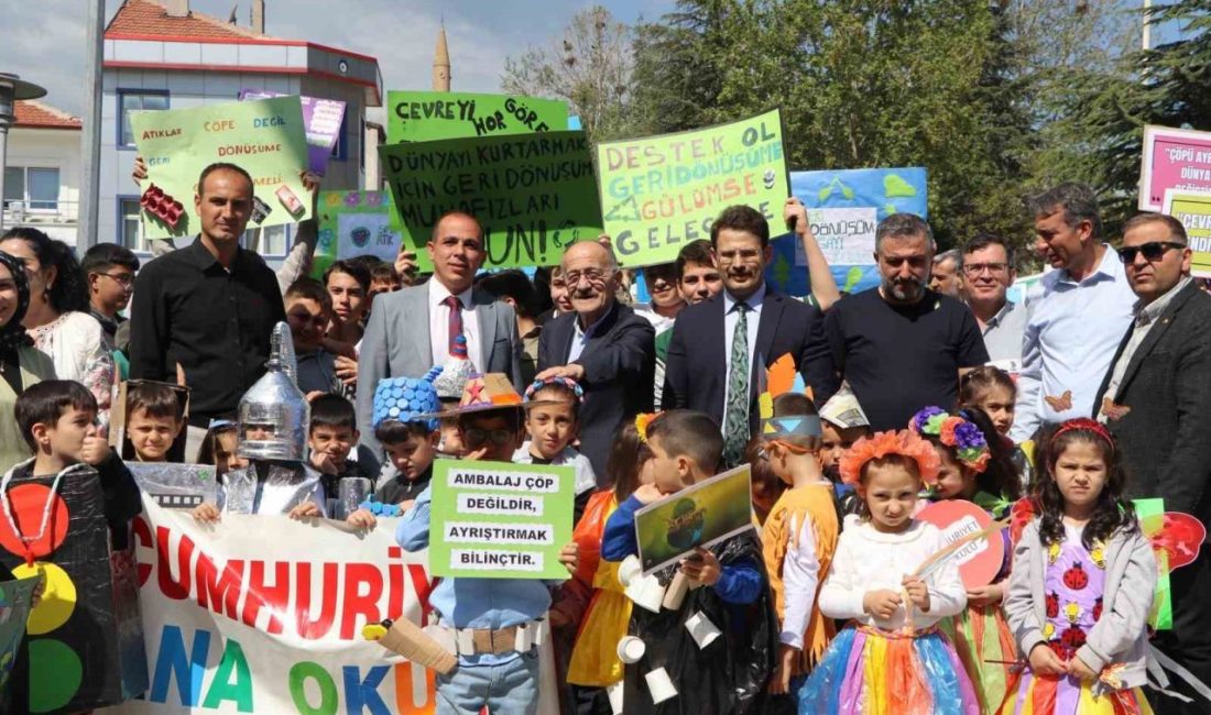 Beyşehir’de öğrenciler temiz çevre için yürüdü Konya’nın Beyşehir ilçesinde farklı okullarda öğrenim gören öğrenciler düzenlenen etkinlikte