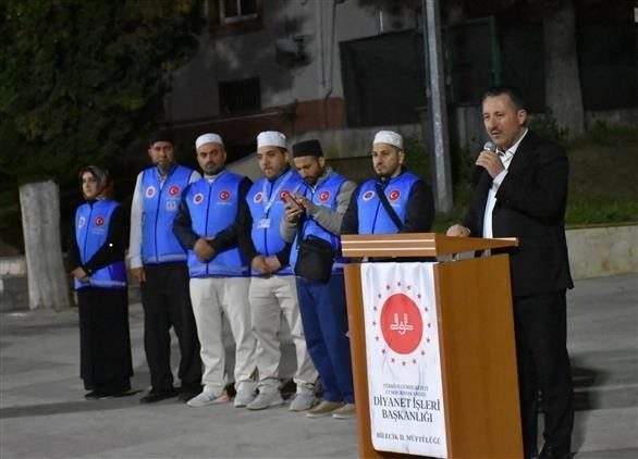 Bilecik’ten 2025 yılında hacca gitmek için hazırlıklarını tamamlayan hacı adaylarının