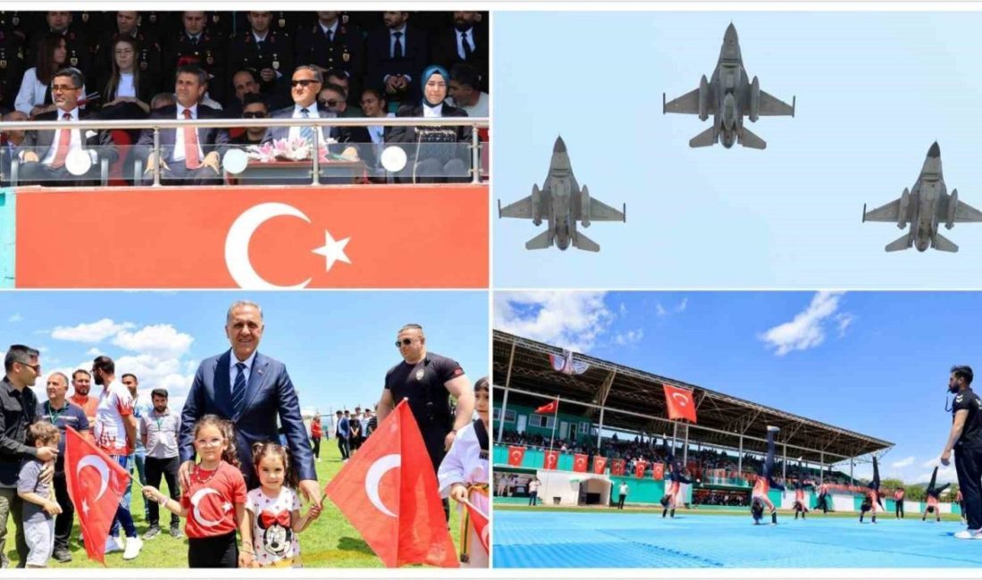 Bingöl’de 19 Mayıs renkli görüntülere sahne oldu Bingöl’de 19 Mayıs Atatürk’ü Anma, Gençlik ve Spor Bayramı’nın 106’ncı