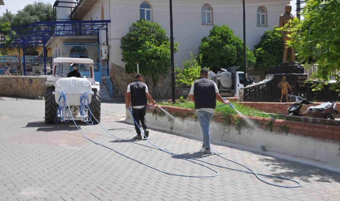 Bozdoğan Belediyesi, Yazıkent Mahallesi’nde kapsamlı bir temizlik ve çevre düzenlemesi