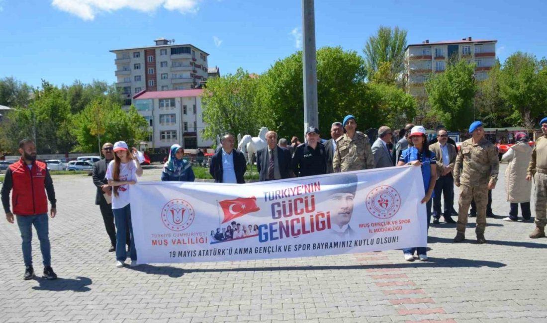 Muş’un Bulanık ilçesinde 19 Mayıs Atatürk’ü Anma, Gençlik ve Spor