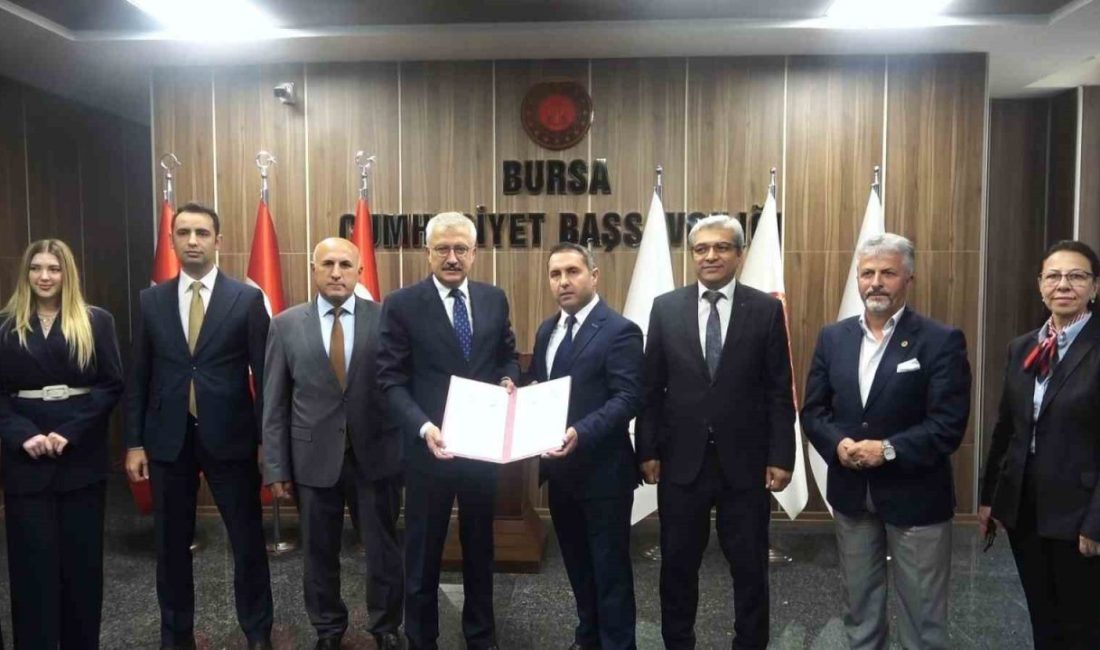 Bursa’da Cumhuriyet Başsavcılığı ve Yeşilay Bursa Şubesi arasında imzalanan protokol