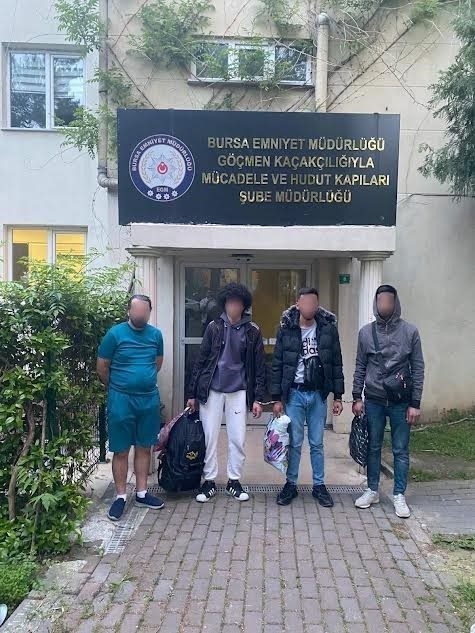 Bursa Emniyet Müdürlüğü Göçmen Kaçakçılığıyla Mücadele ve Hudut Kapıları Şube