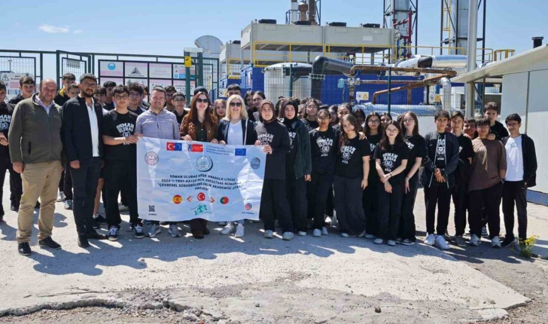 Büyükşehirin çevreci tesisine liseli gençlerden yakın takip Kayseri Büyükşehir Belediyesi bünyesinde hizmet veren Katı Atık Düzenli Depolama