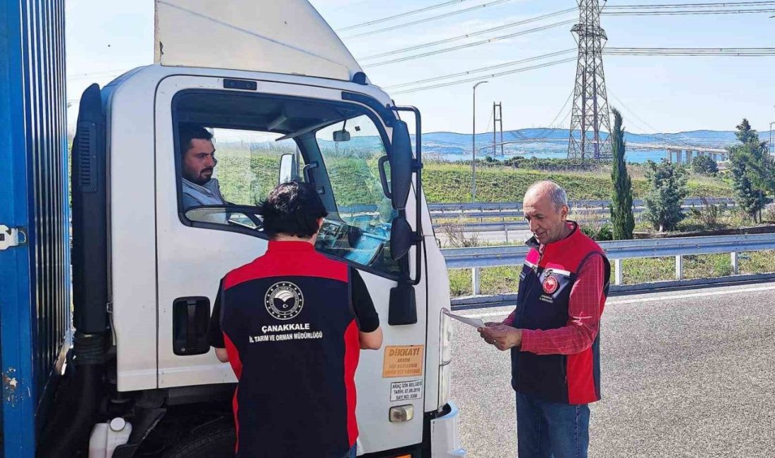 Çanakkale İl Tarım ve Orman Müdürlüğü tarafından Kurban Bayramı öncesi