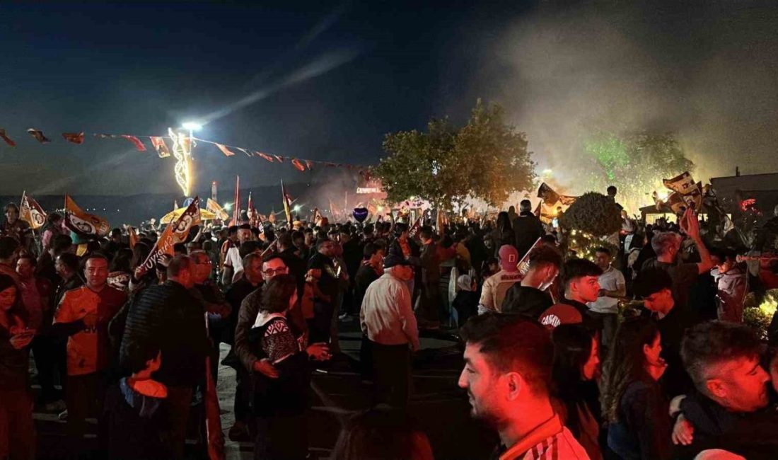 Çanakkale’de şampiyonluk coşkusu Trendyol Süper Lig’in 36. haftasında Galatasaray’ın RAMS Park’ta Kayserispor’u 3-0