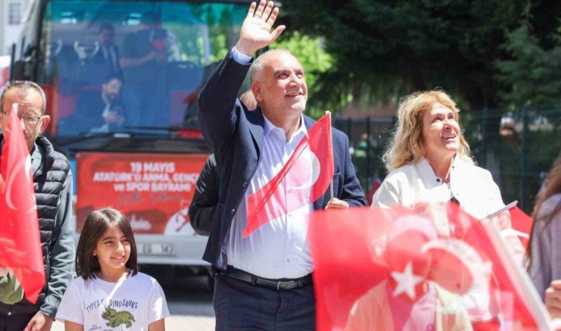 Canik’te 19 Mayıs coşkusu Samsun’un Canik Belediyesi’nin düzenlediği 19 Mayıs Atatürk’ü Anma, Gençlik ve