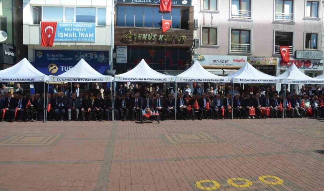 Çaycuma’da 19 Mayıs coşkusu Zonguldak’ın Çaycuma ilçesinde, 19 Mayıs Atatürk’ü Anma, Gençlik ve Spor