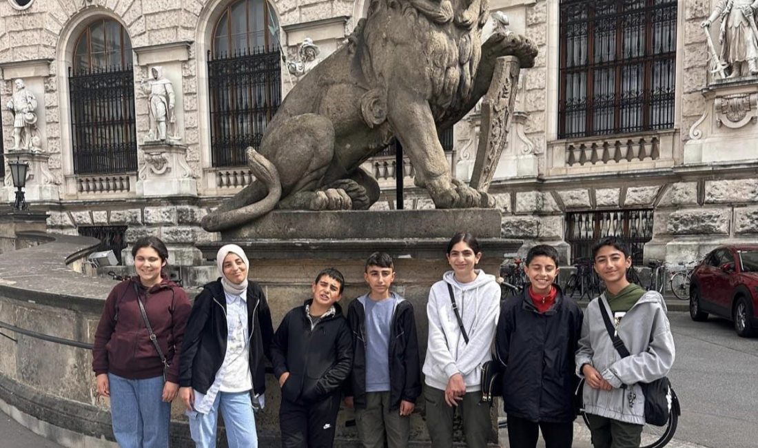 Tunceli’nin Çemişgezek ilçesine bağlı Payamdüzü köyü öğrencileri Erasmus programı çerçevesinde