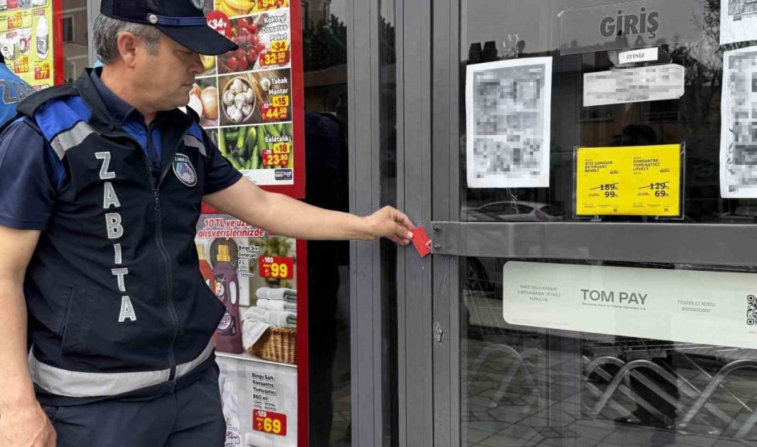 Çorum’da kurallara uymayan 3 zincir markete kapatma cezası Çorum Belediyesi Zabıta Müdürlüğü ekipleri son kullanma tarihi geçen ürün