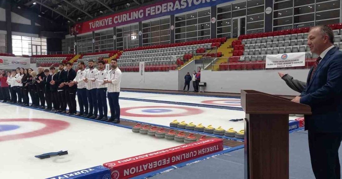 Türkiye Curling Federasyonu tarafından saha ve hakem desteği sağlanan Erzurum