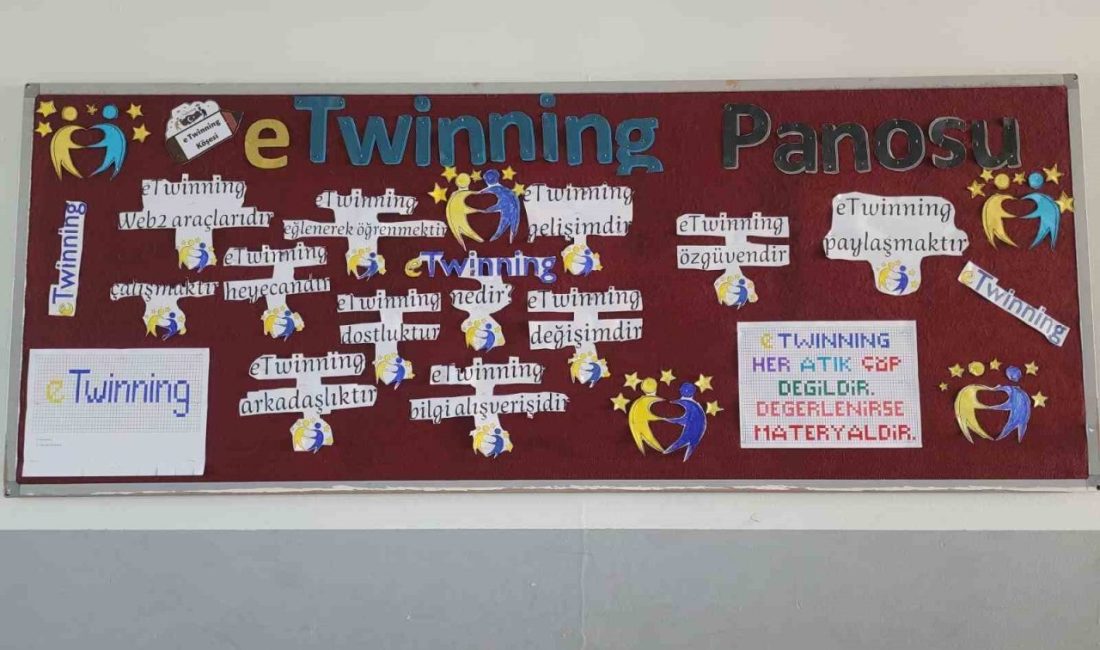 Diyarbakır’ın Dicle ilçesinde bulunan Sergenli Ortaokulu öğrencileri, atık maddeler ve