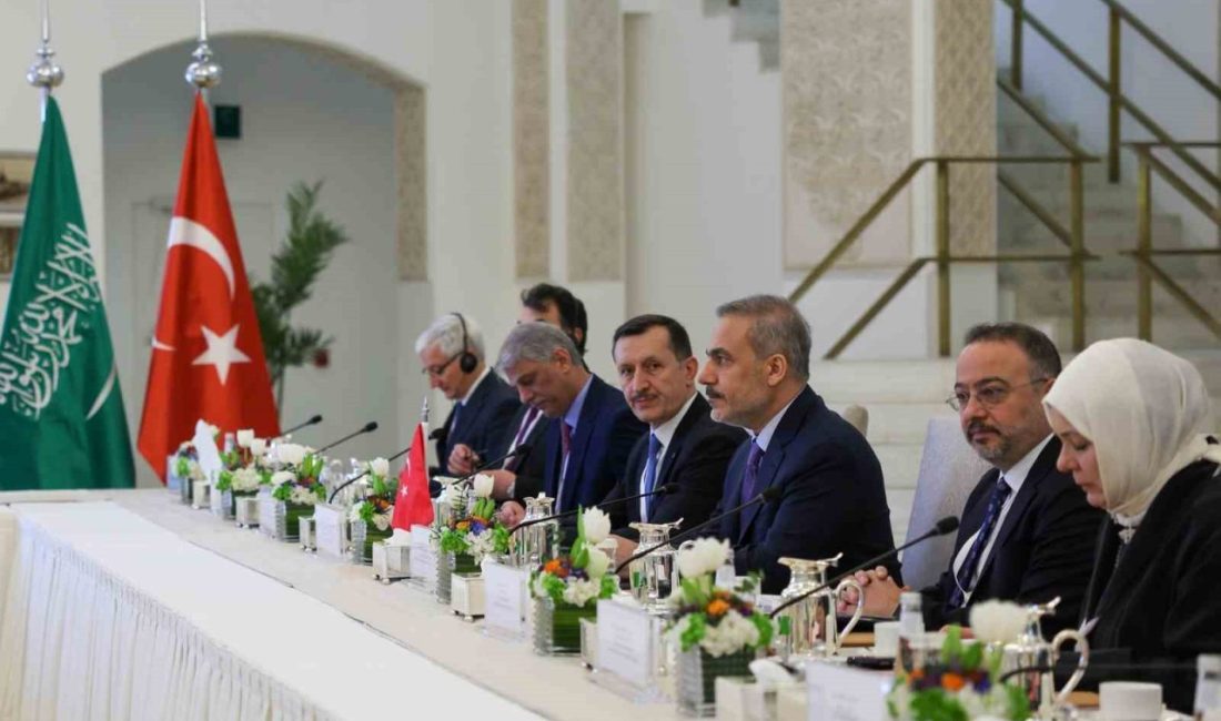 Dışişleri Bakanı Hakan Fidan, Suudi Arabistan Dışişleri Bakanı Faysal bin