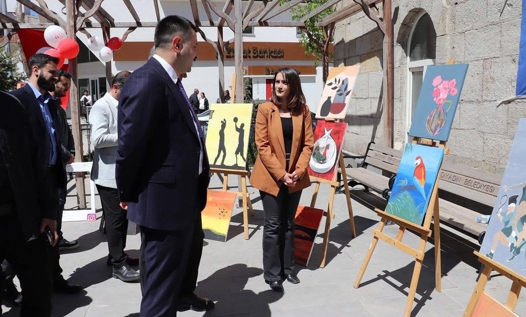 Ağrı’nın Diyadin ilçesinde 15-21 Mayıs Gençlik Haftası etkinlikleri kapsamında düzenlenen