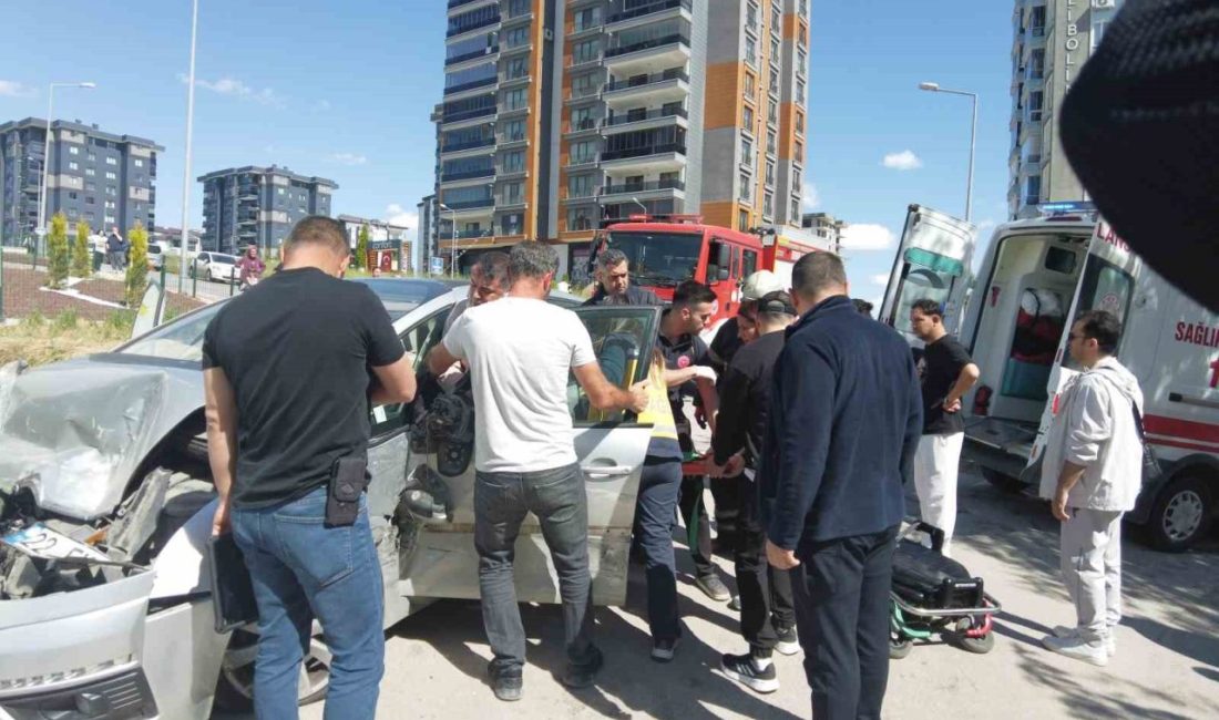 Edirne’de iki aracın çarpışması sonucu meydana gelen trafik kazasında 4