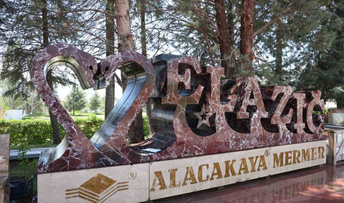 Elazığ’ın Alacakaya ilçesinden çıkarılan vişne mermeri, 100’e yakın ülkeye ihraç