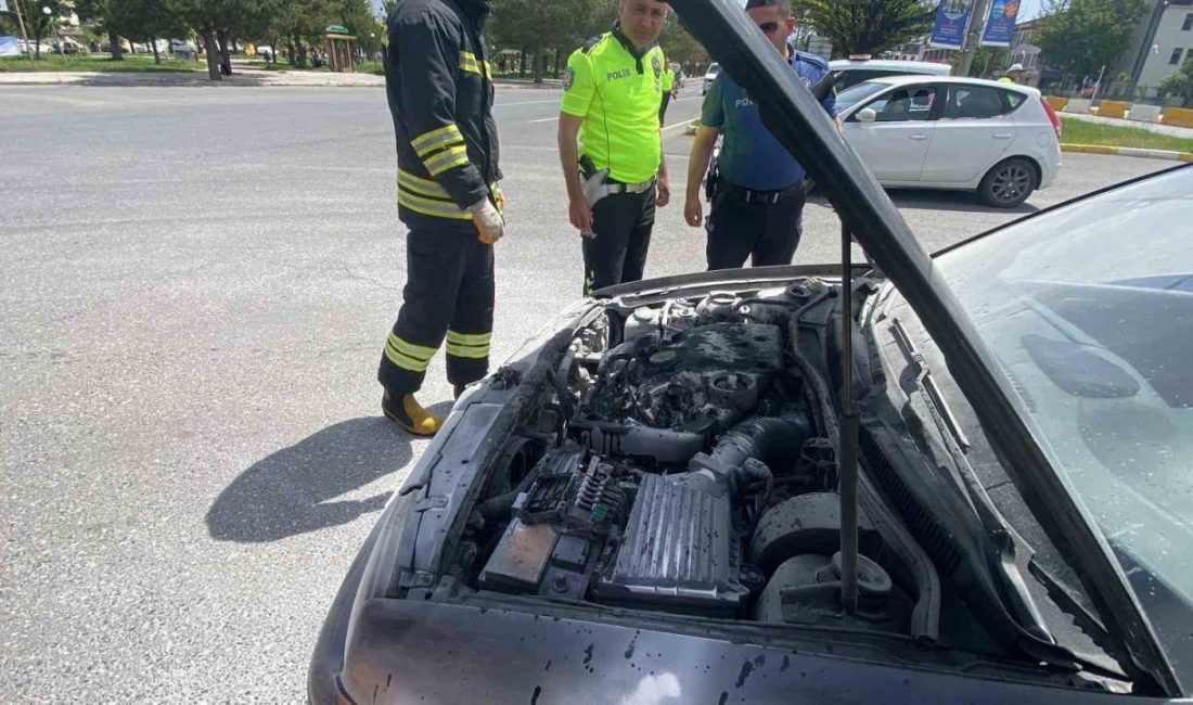 Erzincan’da araç yangını Erzincan’da seyir halindeki araç yandı. Olay, Ergenekon mahallesinde meydana geldi.