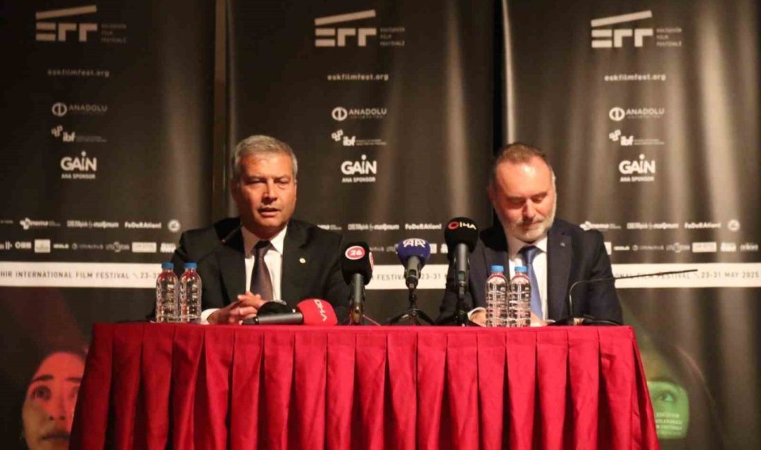 Eskişehir Uluslarası Film Festivali’nin basın toplantısı Anadolu Üniversite Yunus Emre