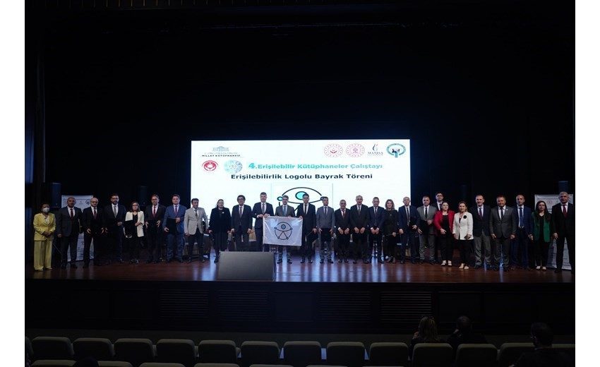 Cumhurbaşkanlığı Millet Kütüphanesi’nin ev sahipliğinde düzenlenen IV. Erişilebilir Kütüphaneler Çalıştayı’nda,