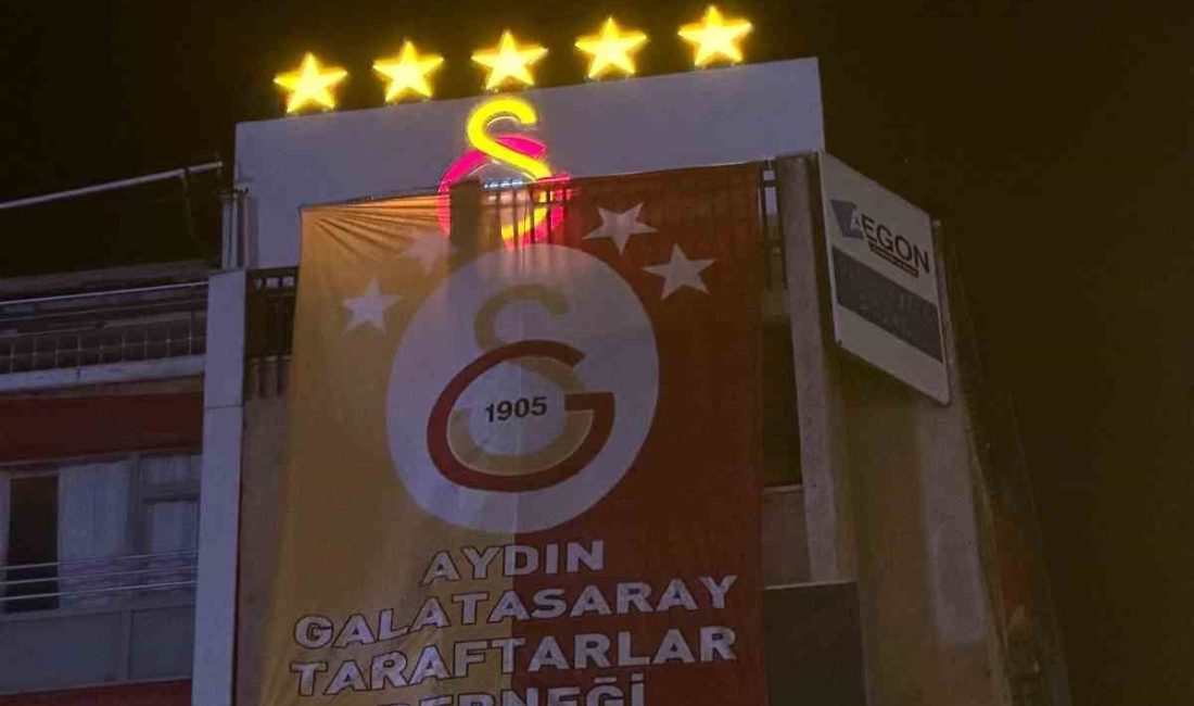 Geçtiğimiz Şubat ayında dernek binasına kavuşan Aydın Galatasaray Taraftarlar Derneği,