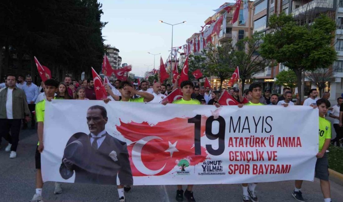 Gaziantep’te 19 Mayıs Atatürk’ü Anma Gençlik ve Spor Bayramı dolayısıyla