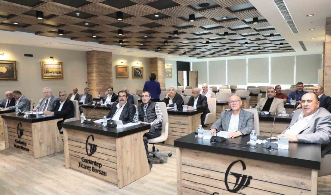Gaziantep Ticaret Borsası (GTB) Mayıs Ayı Olağan Meclis Toplantısı, Meclis
